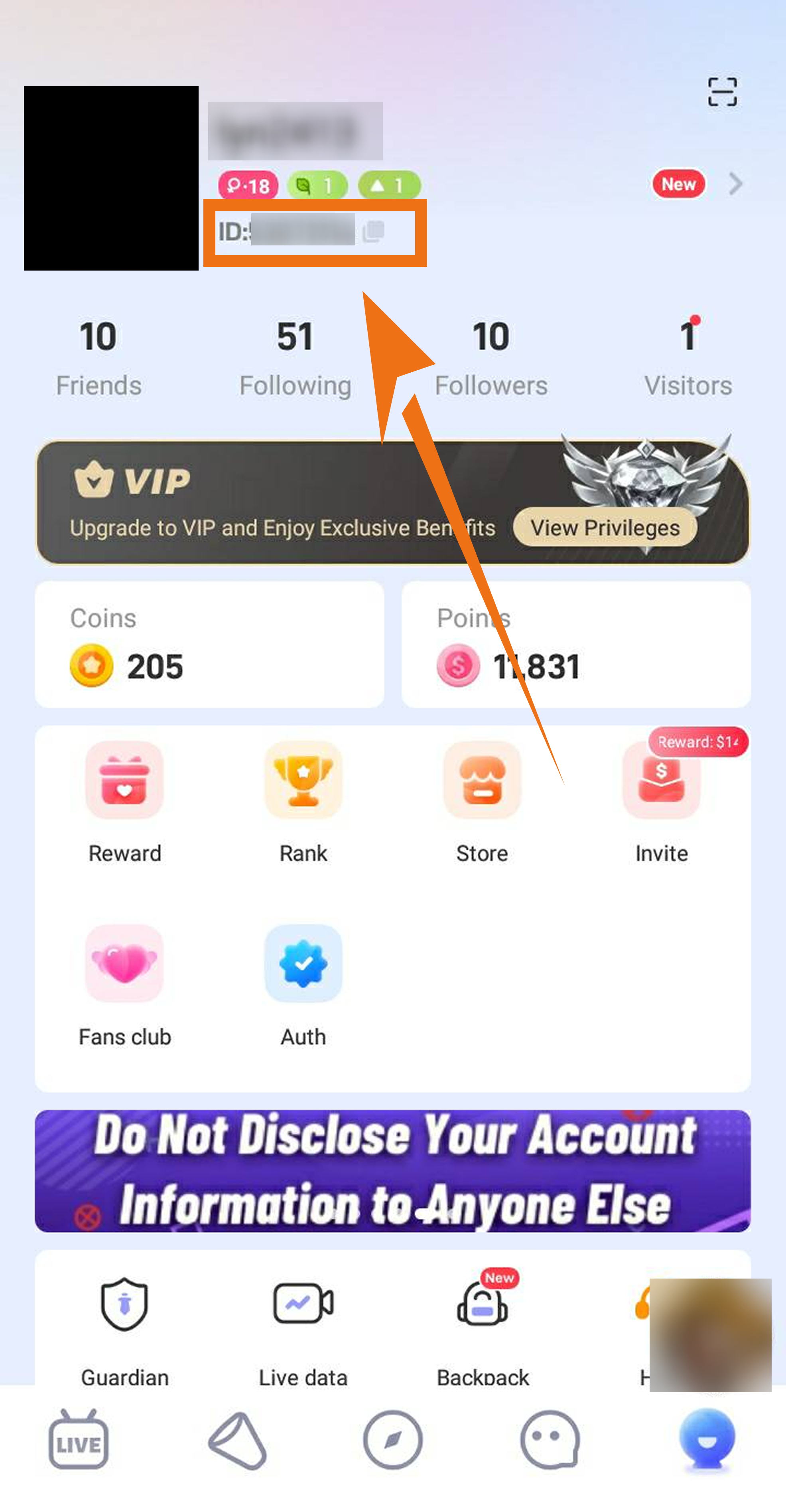 Poppo Live ID Guide
