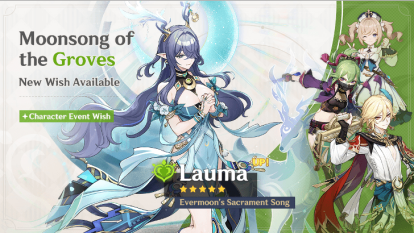 Lauma Build Guide in Genshin Impact (Best Teams, Weapons, Materials)