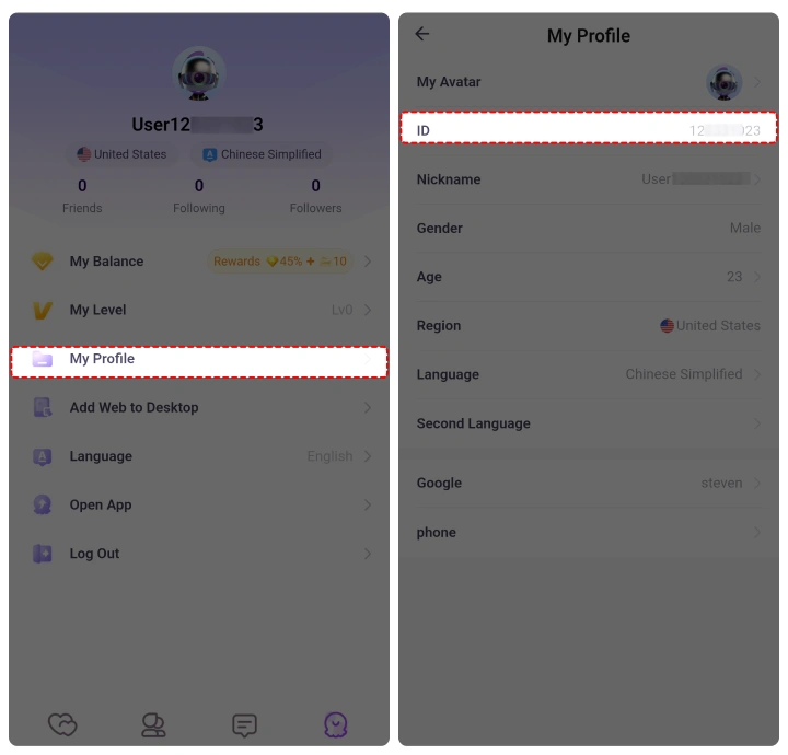 Step to Get Your Chamet ID