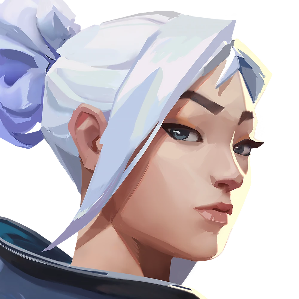 Jett Valorant Agent Portrait - A-Tier Sniper Specialist