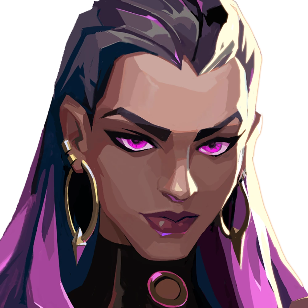 Reyna Valorant Agent Portrait - A-Tier Ranked Stomper