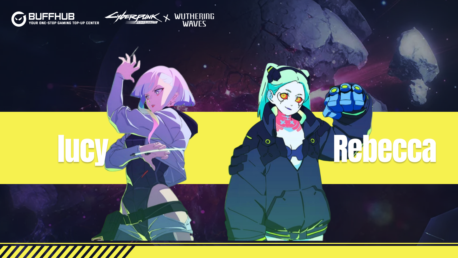 Wuthering Waves 3.4 Cyberpunk Edgerunners collaboration event artwork
