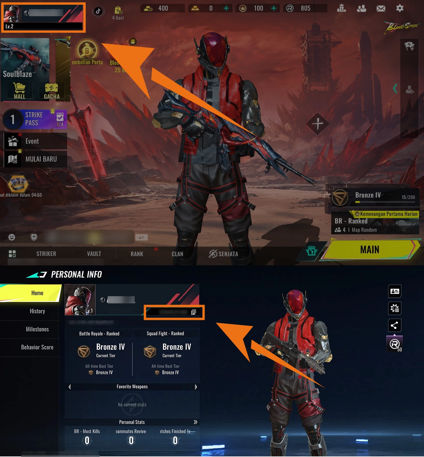 Blood Strike How to find Player UID