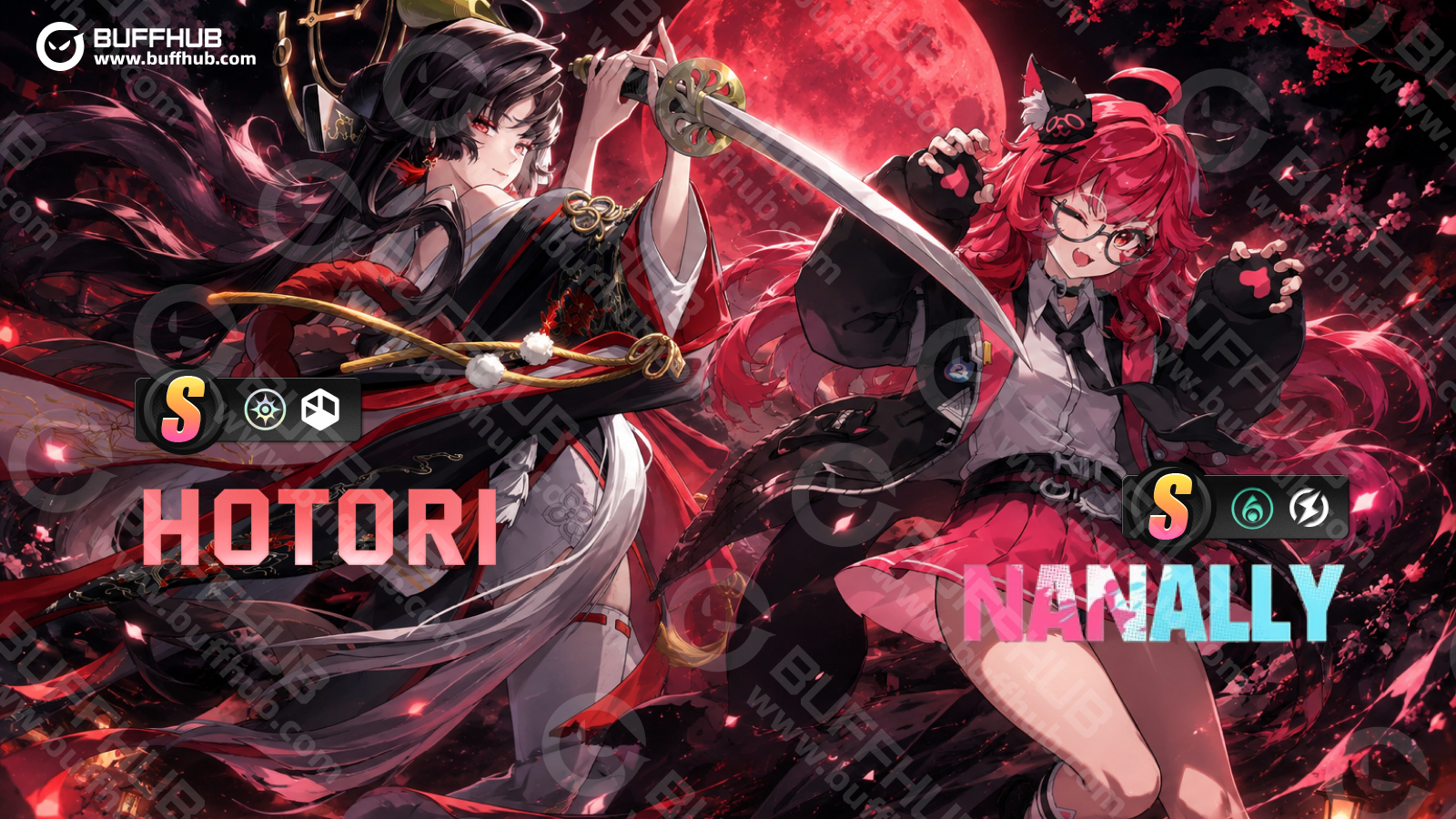 Neverness to Everness Version 1.0 banner characters Nanally and Hotori