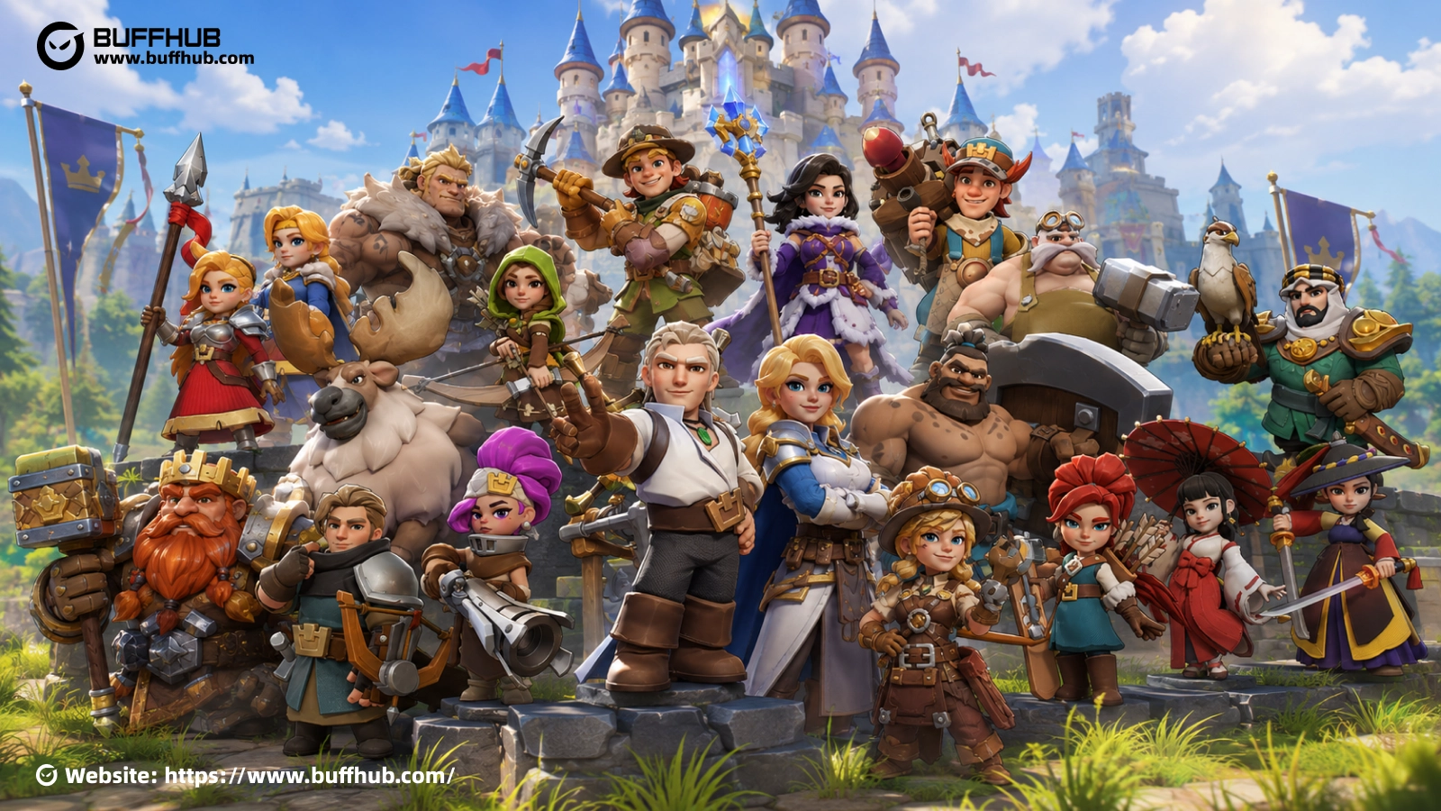 Kingshot Heroes Group Portrait