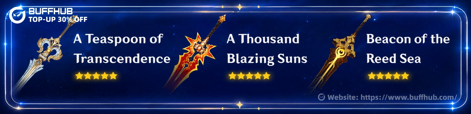 A Teaspoon of Transcendence, best-in-slot claymore for Sandrone