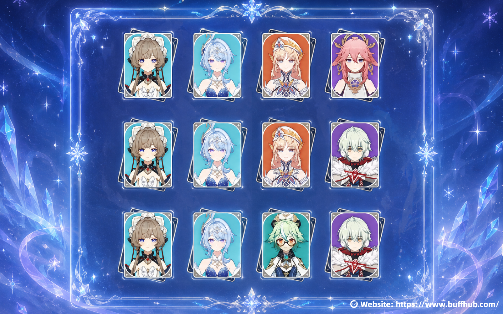 Best Team Compositions for Odette Showcase featuring Sandrone and Nicole