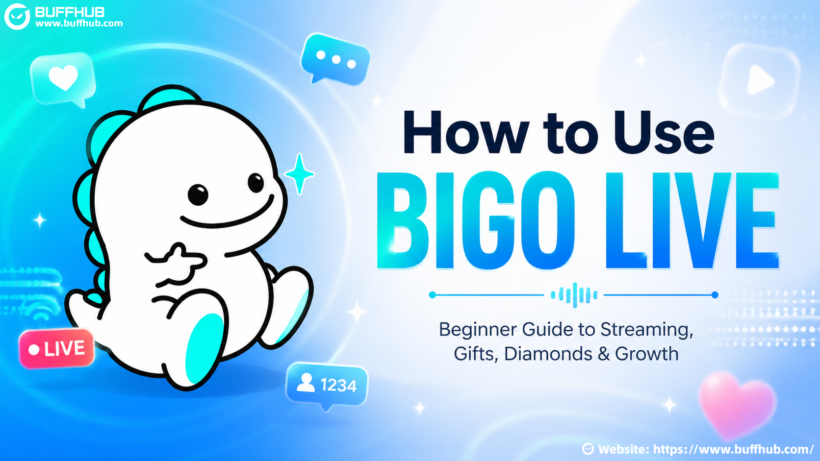 How to Use BIGO LIVE Beginner Guide to Streaming,Gifts, Diamonds & Growth