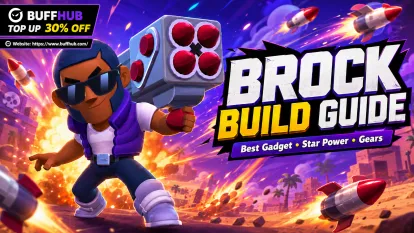 Best Brock Build in Brawl Stars: Gadgets, Star Powers, Gears, and Tips