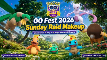 Pok&eacute;mon GO Fest 2026 Sunday Raid Makeup Guide: Mega Mewtwo Y, Free Passes, and Schedule