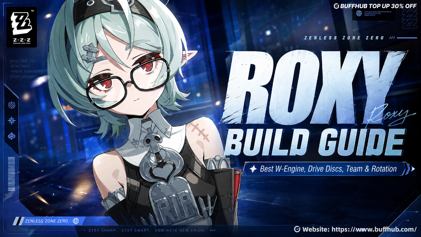 Roxy Build Guide for ZZZ: Best W-Engine, Drive Discs, Team and Rotation