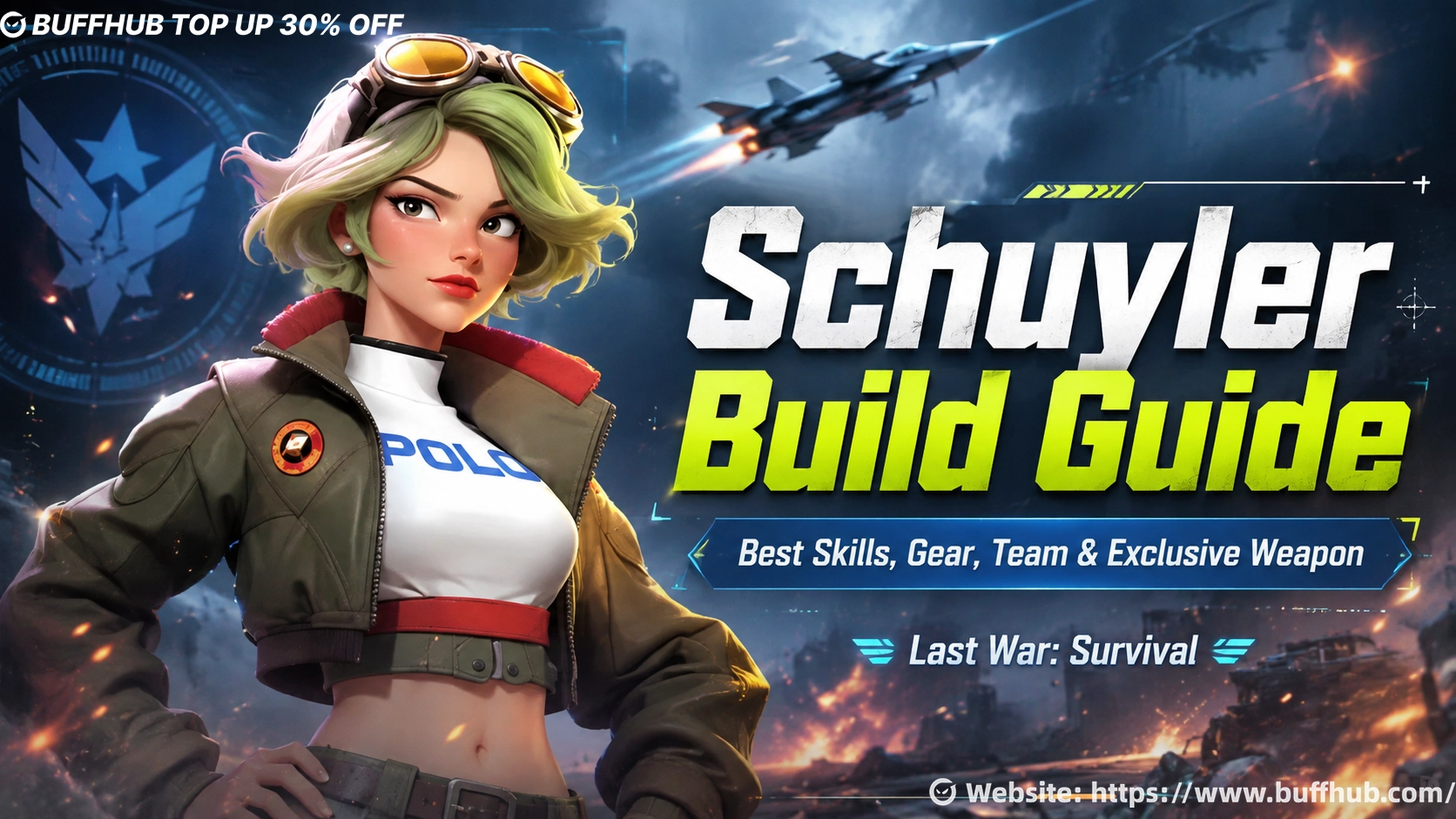 Last War Schuyler Build Guide: Best Skills, Gear, Aircraft Team, and Exclusive Weapon