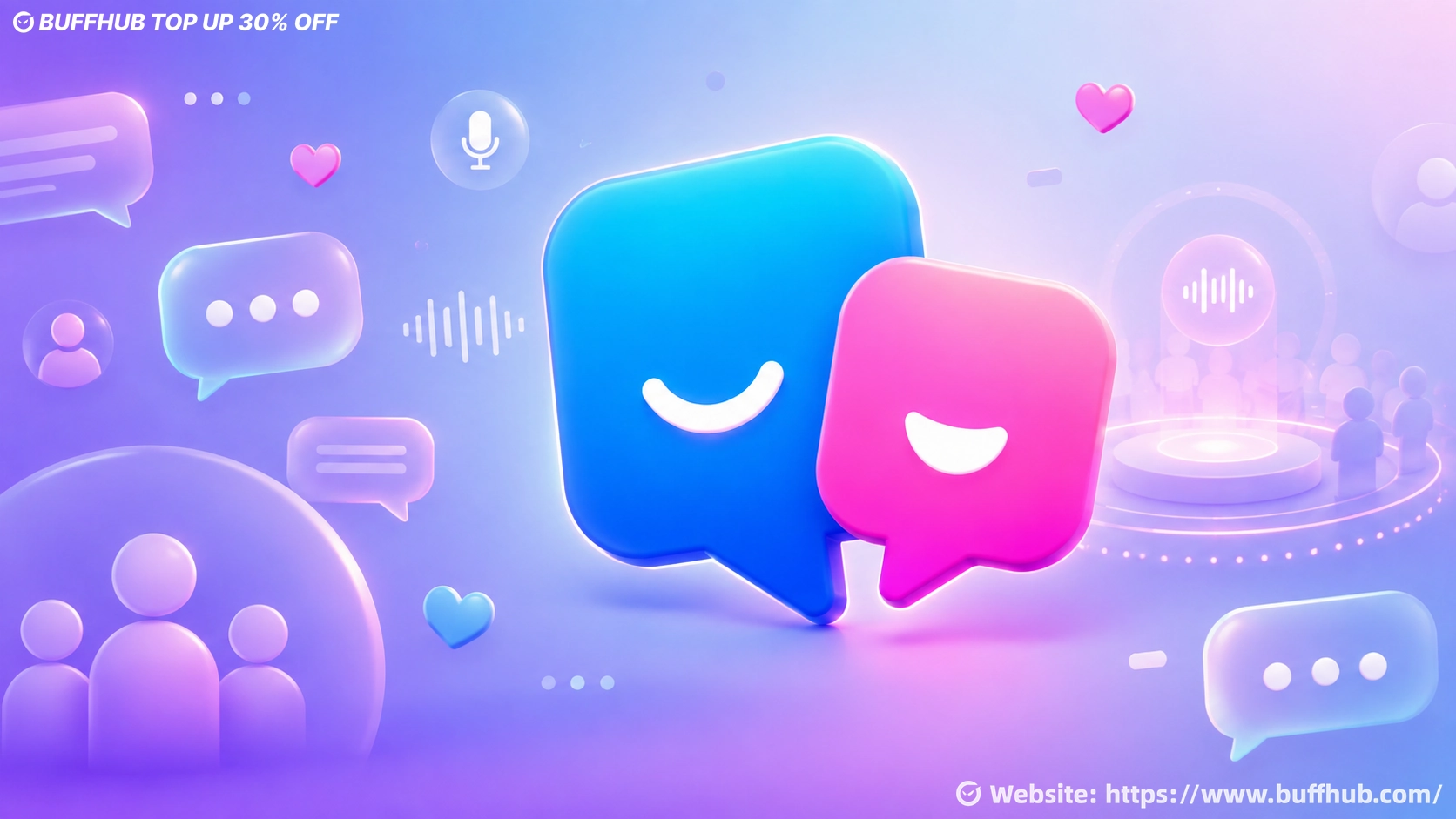 SUGO social chat app with voice rooms and community features