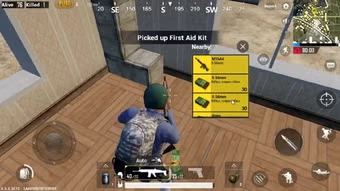 Kulit muka panduan PUBG MOBILE yang merangkumi tip pemula, peta, senjata, tetapan, rank dan ganjaran.