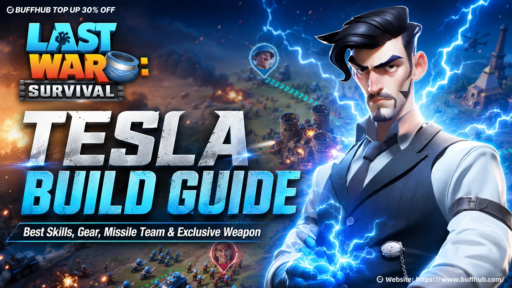 Last War Tesla Build Guide: Best Skills, Gear, Missile Team, and Exclusive Weapon