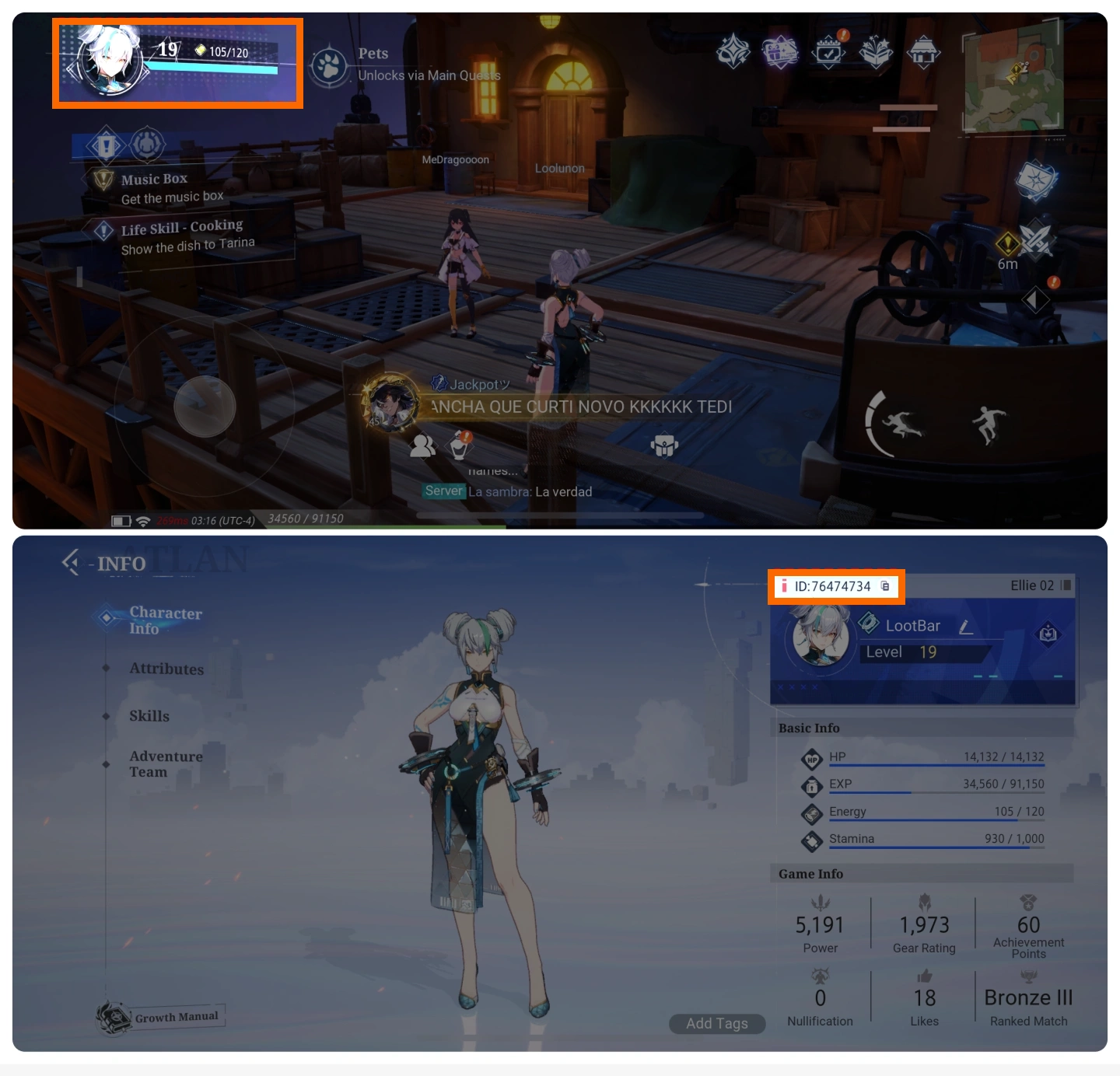 How to find Crystal of Atlan UID in the game