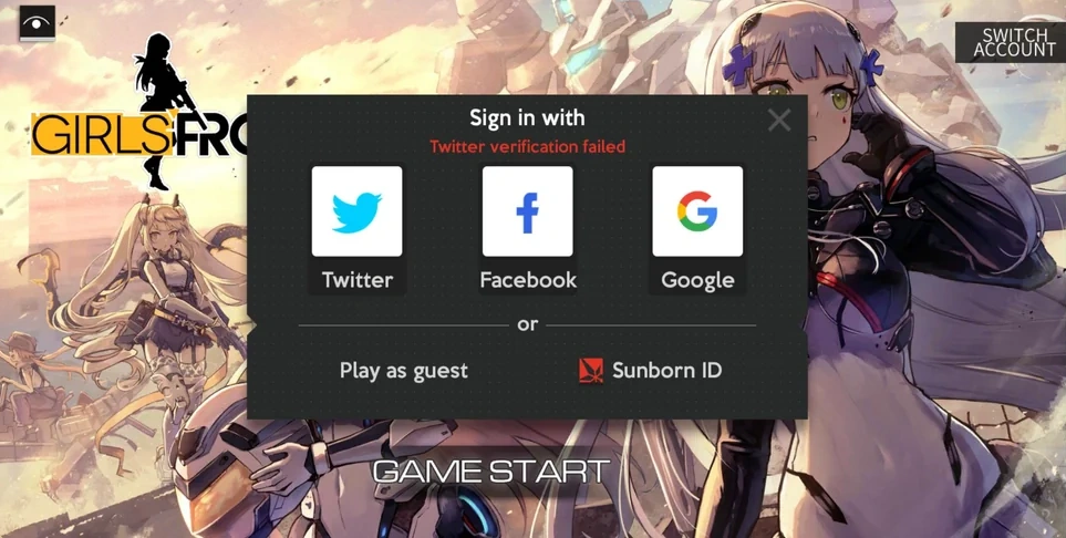 GIRLS' FRONTLINE 2: EXILIUM login top-up information