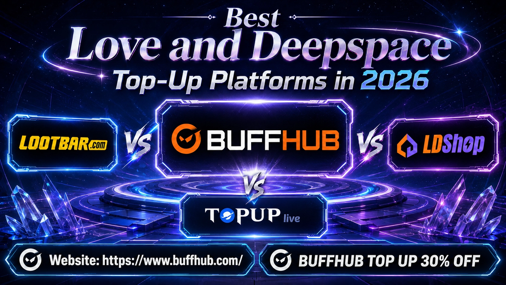 Best Love and Deepspace Top-Up Platforms in 2026