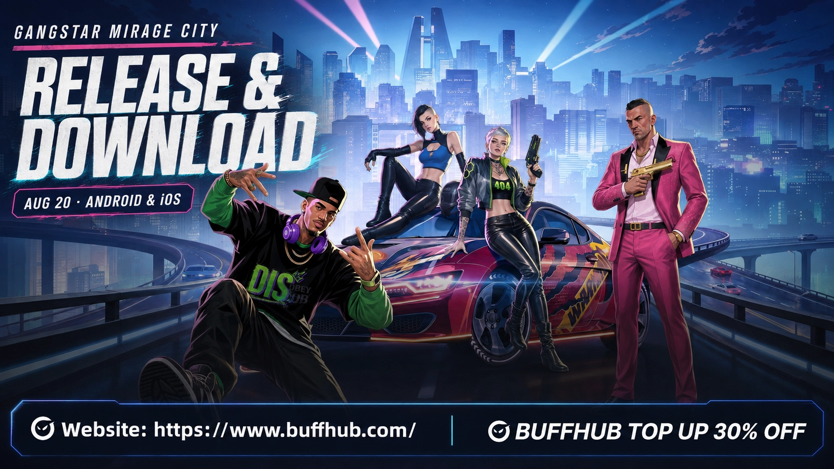 Gangstar Mirage City Release Date and Download Guide: Launch Time, Regions, Android and iOS