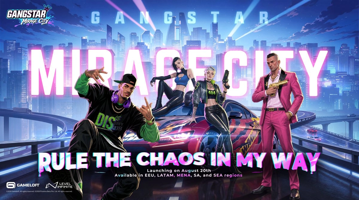 Gangstar Mirage City August 20 launch regions for Android and iOS