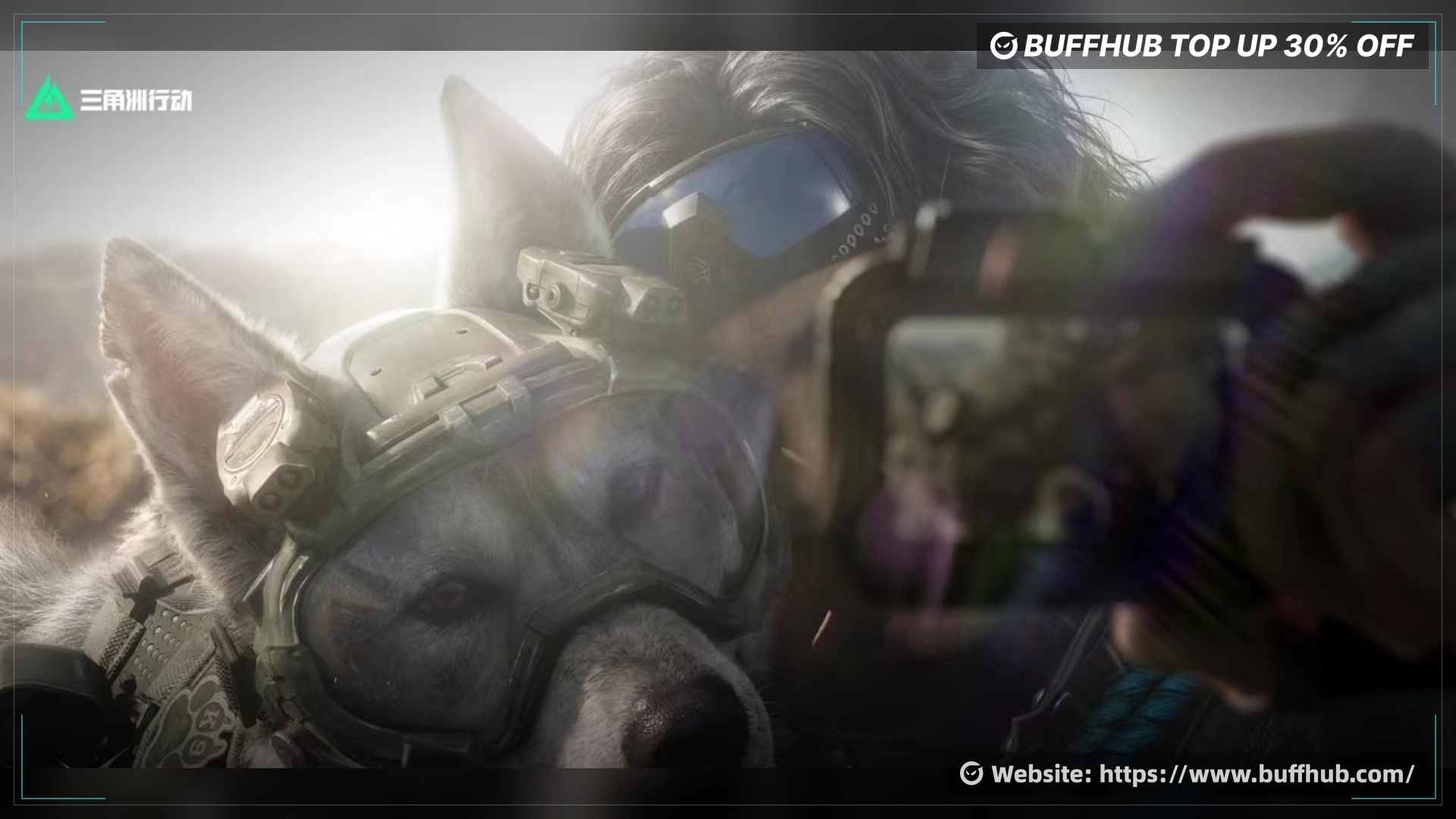 Delta Force Season 11 Traveler with his tactical dog companion, showcasing the new Support Operator and leaked companion-based abilities.