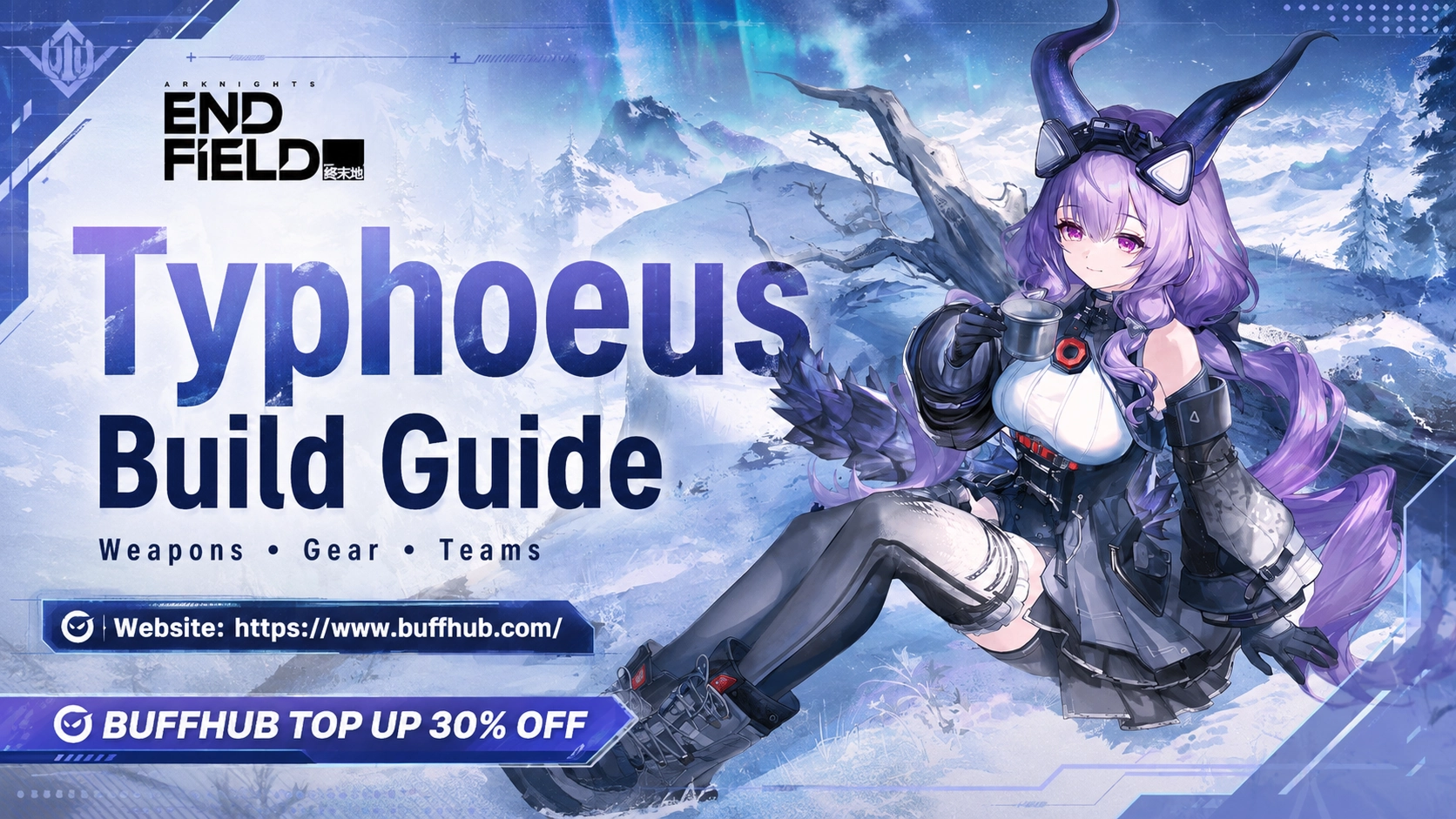 Typhoeus Build Guide: Best Weapons, Gear, Teams & Materials | Arknights: Endfield V1.5