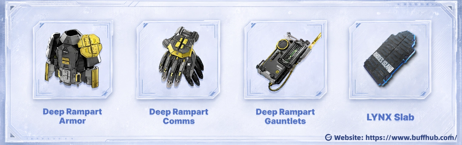 Typhoeus Deep Rampart and LYNX Slab recommended gear setup