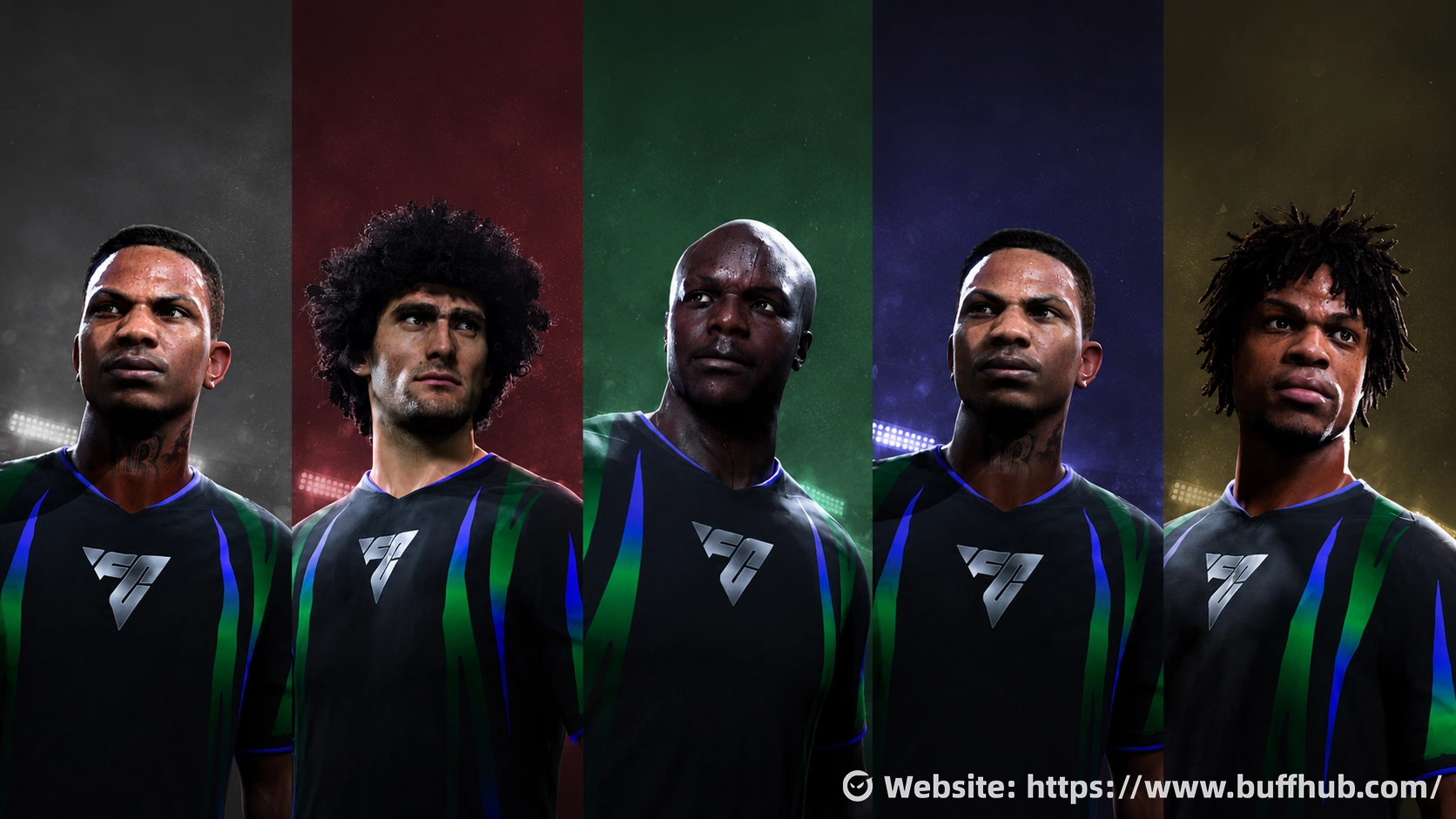 EA FC 27 Hall of FUT five-player lineup featuring Ultimate Team fan-favorite footballers