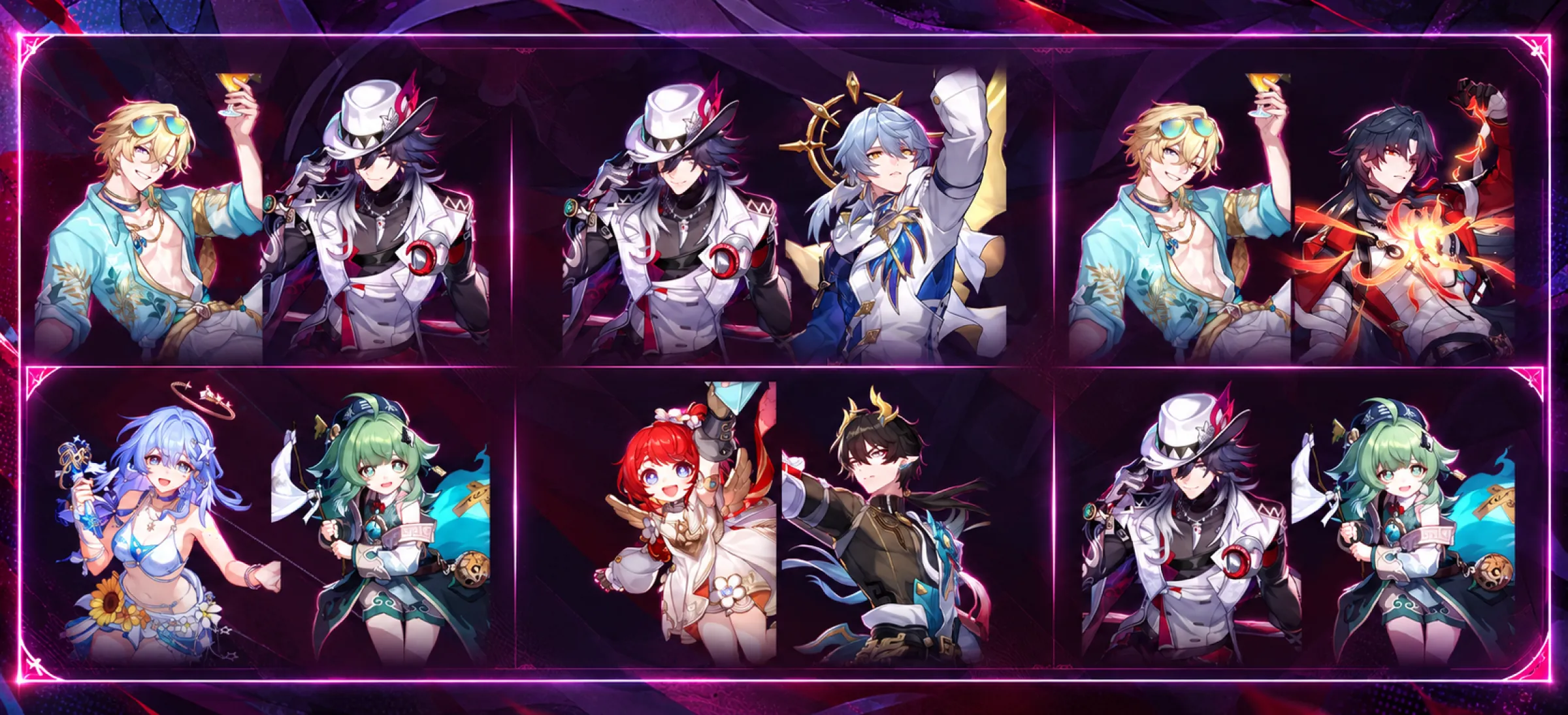 Ashveil hypercarry team with Sunday and Tribbie in Honkai Star Rail