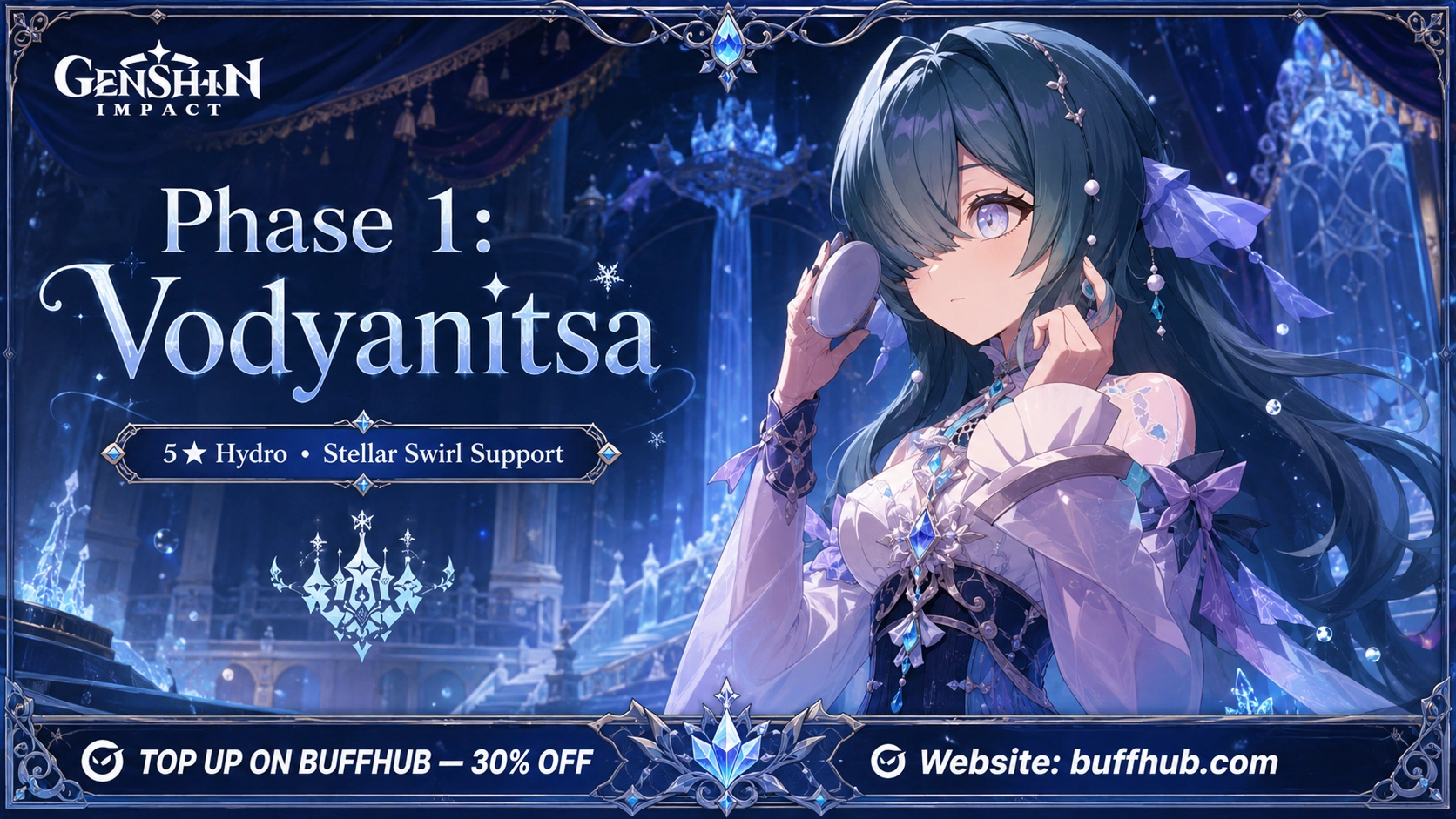 Vodyanitsa in Genshin Impact Version 7.1