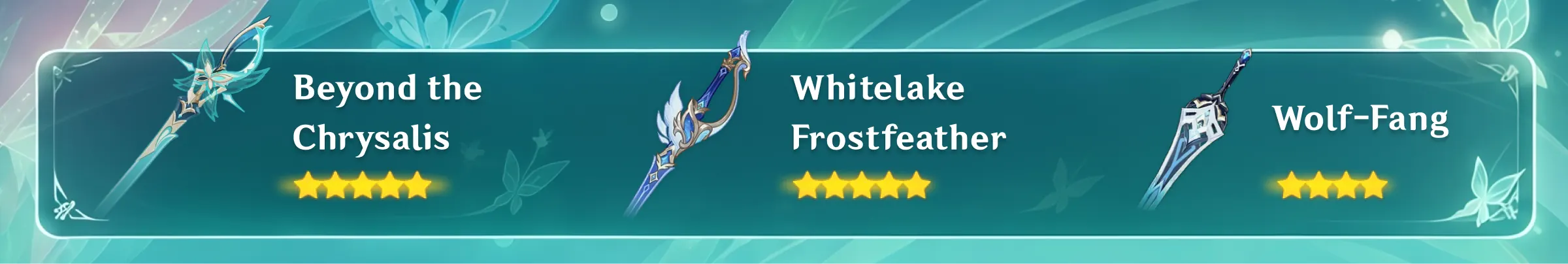 Best weapons for Vesna including Beyond the Chrysalis