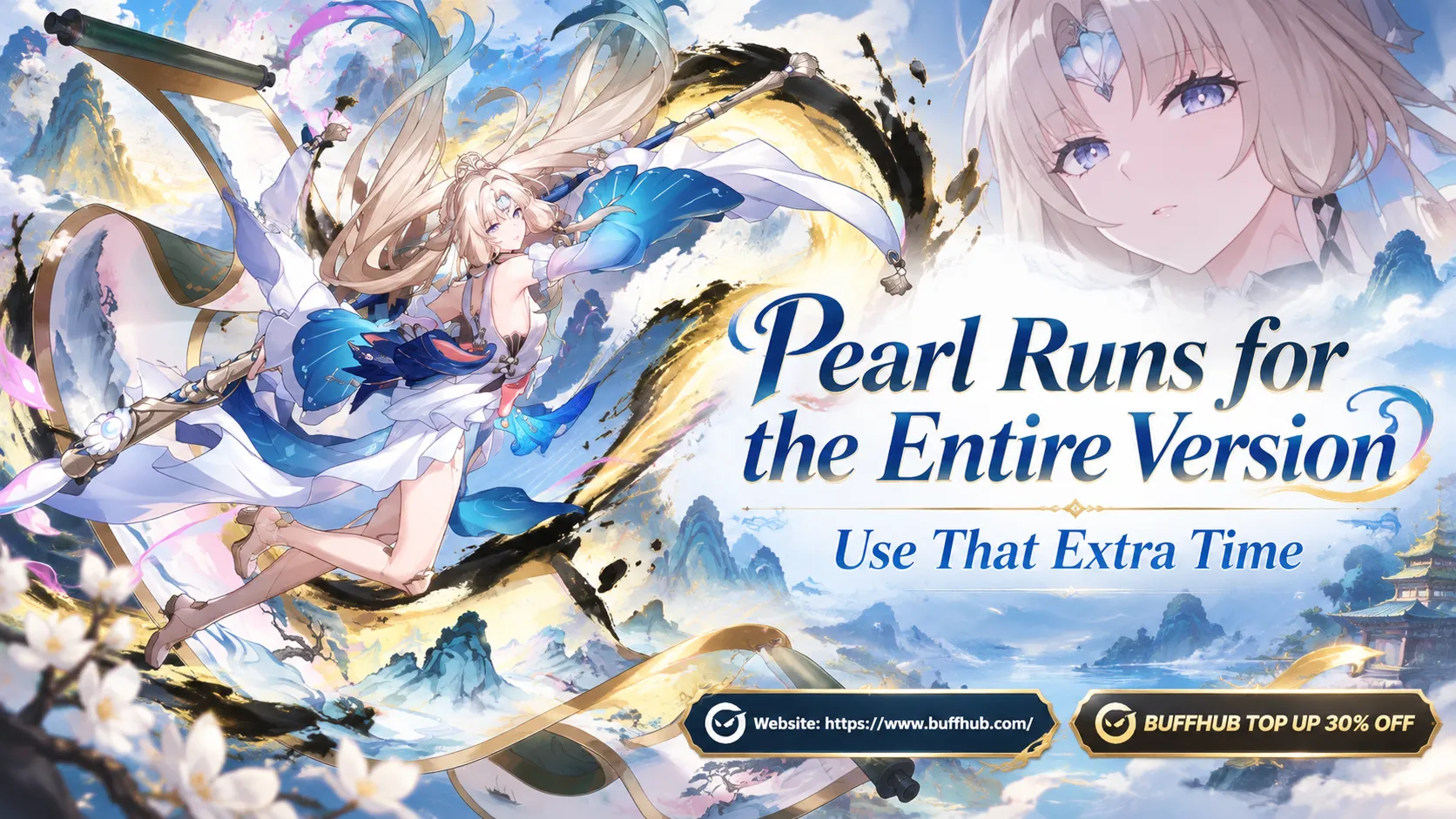 Pearl runs throughout Honkai Star Rail Version 4.6 with her official character artwork
