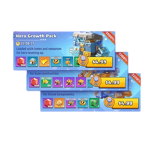 4.99 Standard Packs