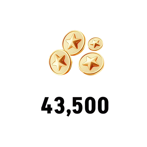 43500 Koin