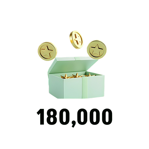 180000 Koin