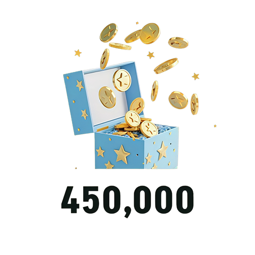 450.000 Koin