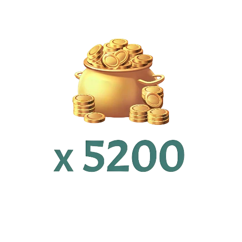 5200 Pok&eacute; Coins