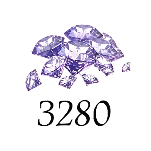 3280 Crystals + 720 Diamonds