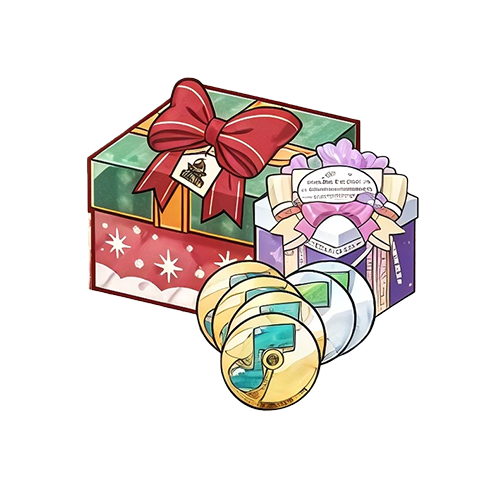 Shimmering Snow Deluxe Disc Set