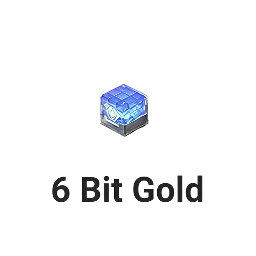 6 Bit Gold