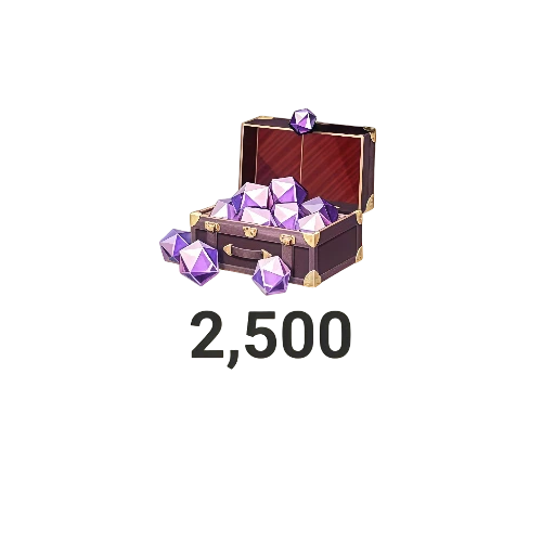 2,500 Cognition Crystals