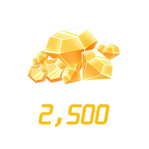 2500 顆鑽石