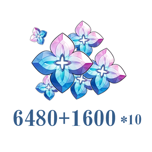 6480+1600 Oneiric Shard * 10