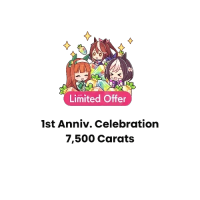 1st Anniversary Celebration: 7,500 Carats