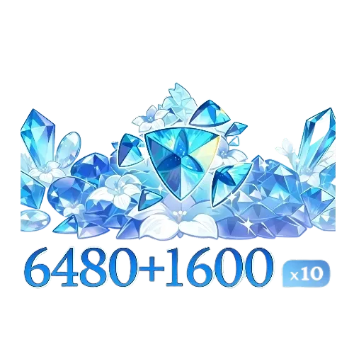 6480+1600 Cristales Génesis * 10