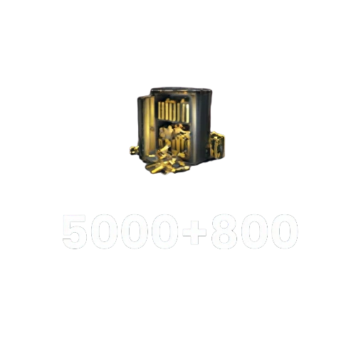 5000 + 800 Gold