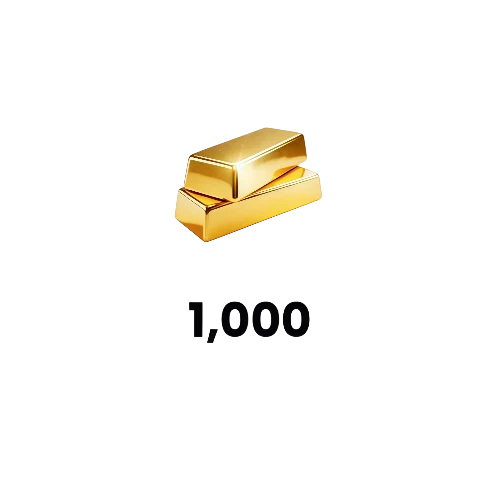 1,000 Gold Bar 