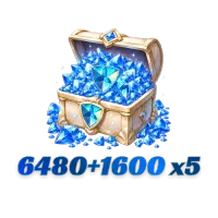 6480+1600 Genesis Crystals * 5