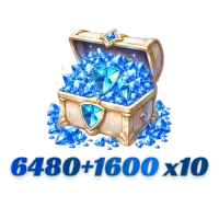 6480+1600 Genesis Crystals * 10