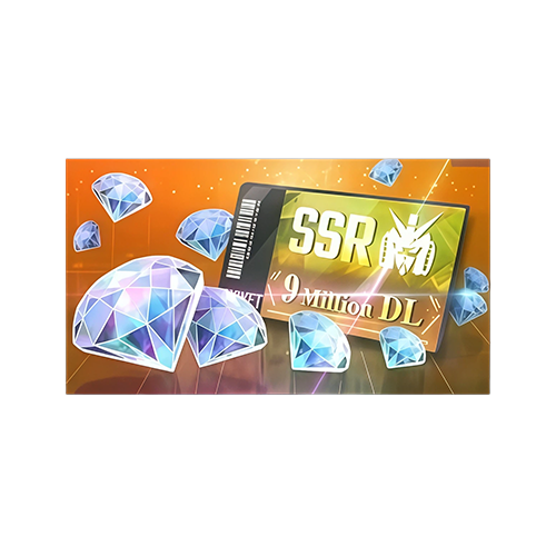 9 million download diamond package A